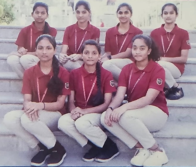 BGS GIRLS MARRON T-SHIRT