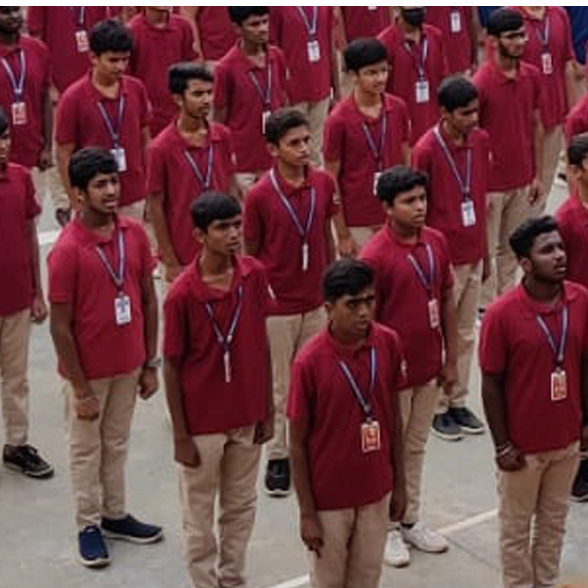 BGS BOYS MARRON T-SHIRT