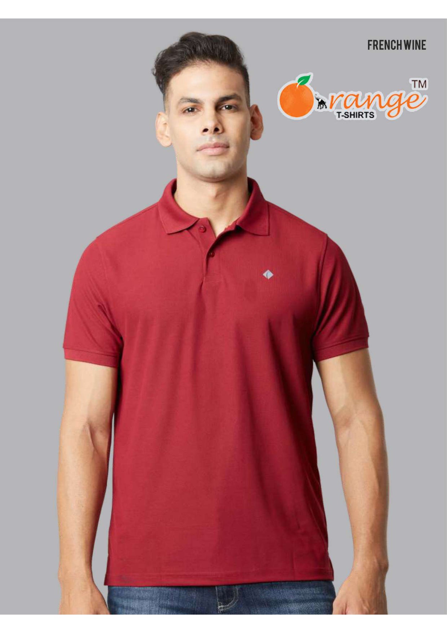 FRENCH WINE POLO T-SHIRT