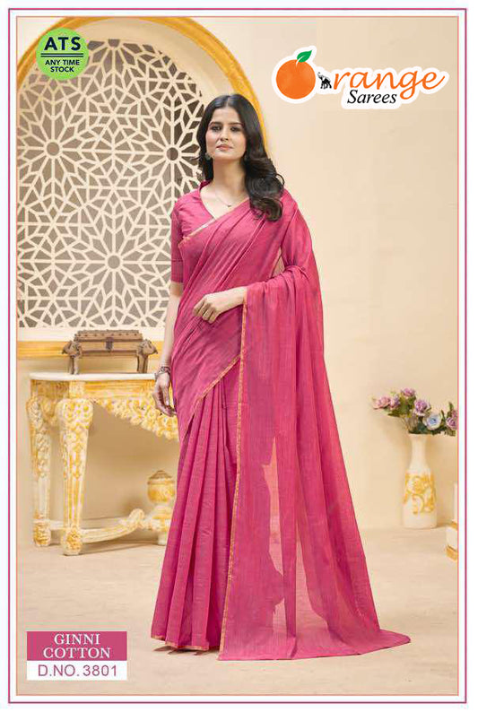 GINNI COTTON TEACHERS SAREES