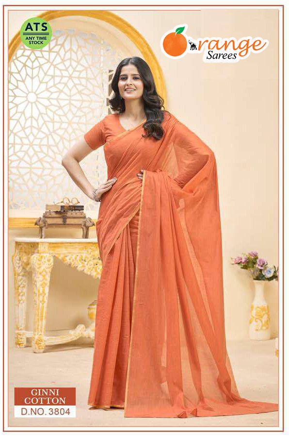 GINNI COTTON TEACHERS SAREES