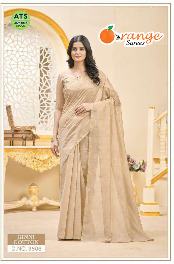 GINNI COTTON TEACHERS SAREES