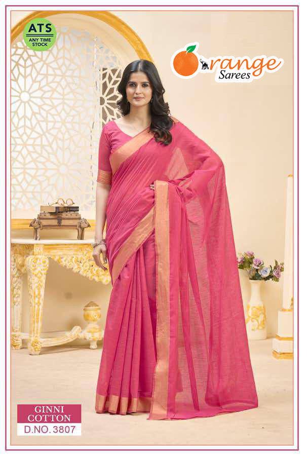 GINNI COTTON TEACHERS SAREES