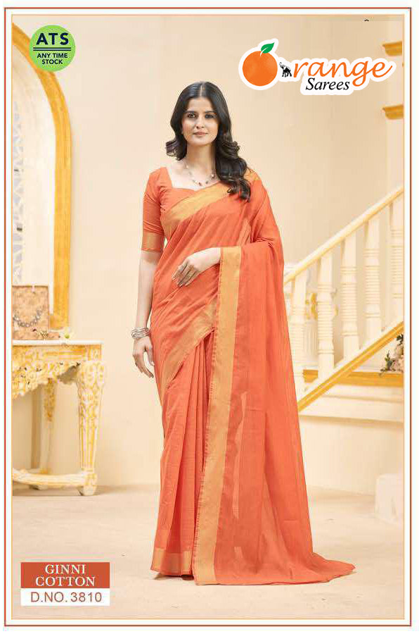 GINNI COTTON TEACHERS SAREES