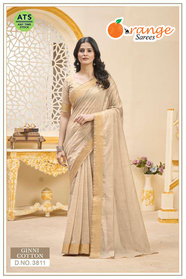 GINNI COTTON TEACHERS SAREES