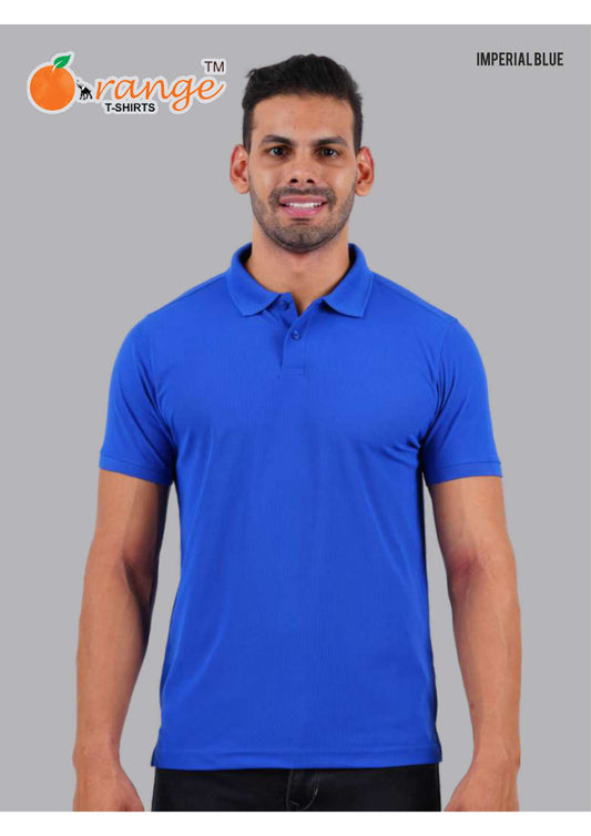 IMPERIAL BLUE POLO T-SHIRT