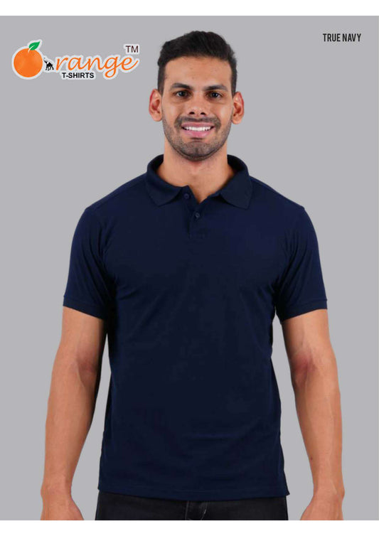 TRUE NAVY POLO T-SHIRT